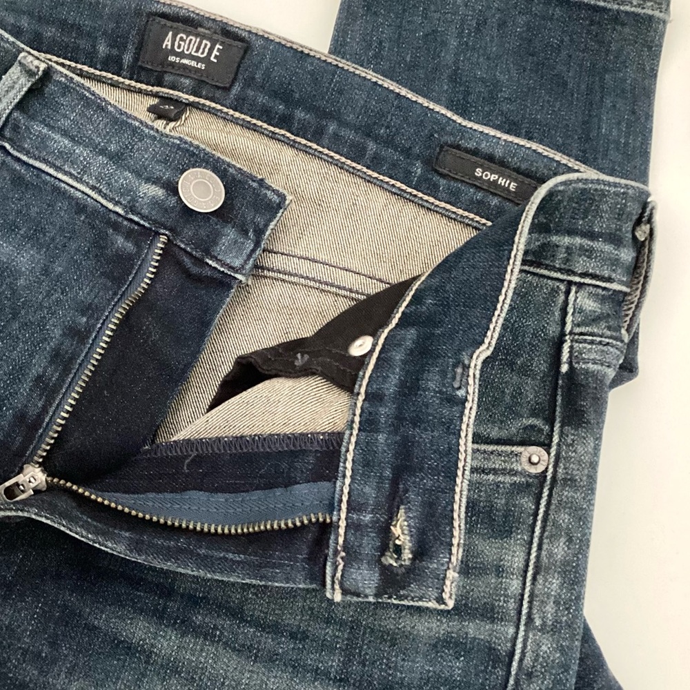 \AGOLDE\ Sophie Mid Rise Skinny Jeans - Picture 13 of 15